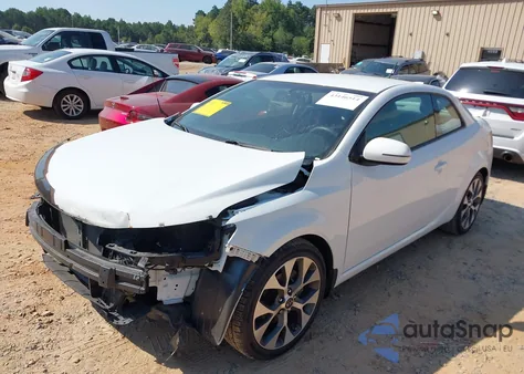 2012 Kia Forte Koup Ex из США, поврежденный, VIN KNAFU6A22C5536552